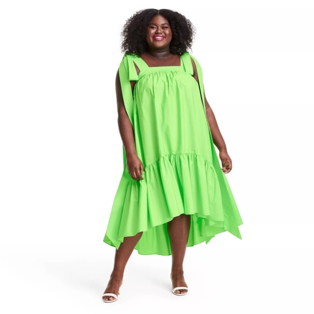 Christopher John Rogers x Target Tie Strap High-low Babydoll Dress